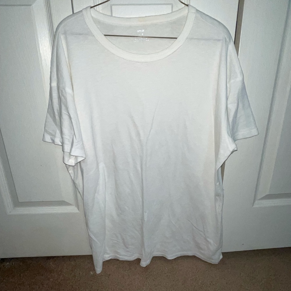 Aerie Distressed Oversized Tshirt